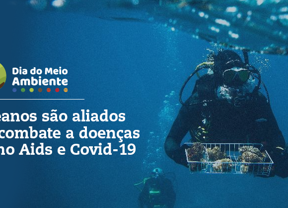 Oceanos são aliados no combate a doenças como Aids e Covid-19