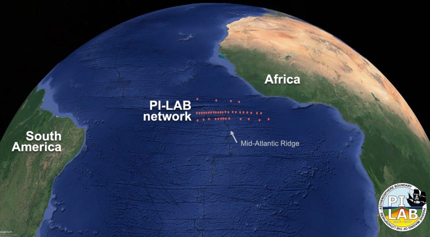 Oceano Atlântico está ficando mais largo