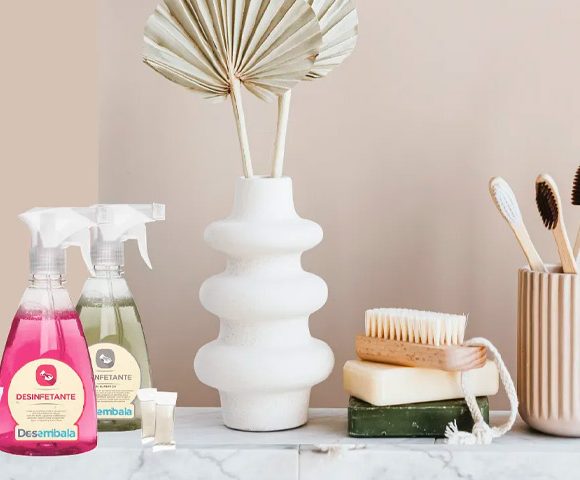 Desembala cria produtos de limpeza zero plástico